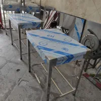 میز کار یک متری تمام استیل 18میلیون