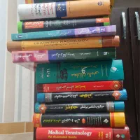 کتاب های پزشکی نو و تمیز