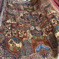 قالی ۱۲‌متری انتیک نقشه منظره