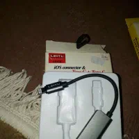 تبدیل هندسفری وشارژر مارک لیتو همزمان آیفون|لوازم جانبی موبایل و تبلت|نی‌ریز, |دیوار