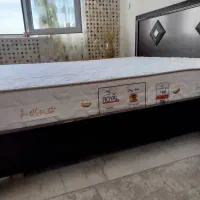 تشک تخت ۱۶۰طبی فنری کاملا سالم