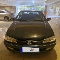پژو پارس مشکی مدل 1401