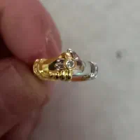 انگشتر عاشق و معشوق ولنتاین استیل ضدزنگ