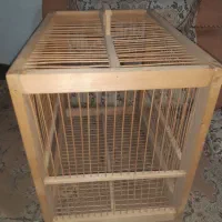 قفس چوبی دست ساز بزرگ