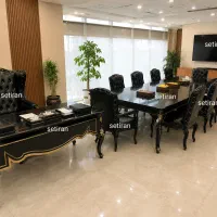میز کنفرانس کلاسیک ست مبلمان اداری