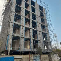 داربست نما دیوار برشی چهارپایه چرخ دار زیر|خدمات پیشه و مهارت|مشهد, توس (بلوار توس)|دیوار