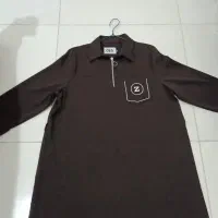 مانتو بلند نیم زیپ (ریزشی )نونو