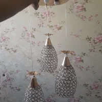 ۲عدد لوستر شیک،سه تایی