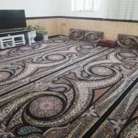 فرش 30 متر با 6 پشتی قالبی اصل|فرش|مریوان, |دیوار
