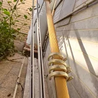 ۳عددچوب پرده ۵متری  . با متعلقات