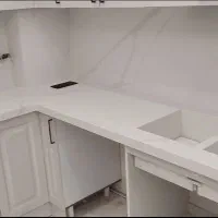 اجرای صفحه کوارتز و ساخت روشویی