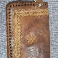 کیف پول چرم زنانه حکاکی شده|کیف، کفش، کمربند|آران و بیدگل, |دیوار