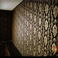 نقاشی ساختمان و طرح کاغذ دیواری