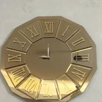ساعت بزرگ آینه ای