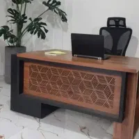 میز LShaped//صندلی مدیریت/میزمدولار/صندلی اداری|دفتر کار|قروه, |دیوار