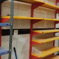 قفسه|کتابخانه، شلف، قفسه‌های دیواری|قم, علی آباد سعدگان|دیوار