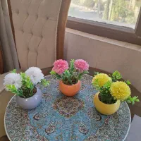 باکس و گلدان گل مصنوعی دست ساز و نو|گل مصنوعی|شیراز, فرهنگ شهر|دیوار