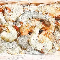 میگو درجه یک سرکنی و پاک شده موجود