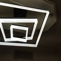 لوستر مدرن ۳ شاخه وارداتی تعداد ۶ عدد