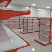 قفسه اقتصادی|کتابخانه، شلف، قفسه‌های دیواری|محمودآباد, |دیوار