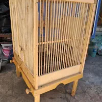 قفس چوبی پرندگان