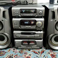 مینی ست 4 طبقه. تکنیکس ژاپن اصل|سیستم صوتی خانگی|سنندج, |دیوار