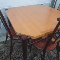 میز و صندلی ۴ نفره|میز و صندلی غذاخوری|زاهدان, |دیوار