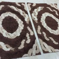 ۶ عدد قالیچه ماشینی ۱ در ۱ونیم با پادری