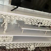 میز تی وی.ساعت و ویترین نو