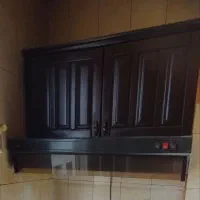 کابینت آشپزخانه دست دوم بدنه فلزی دربها چوبی  تمیز|مصالح و تجهیزات ساختمان|تهران, گیشا|دیوار