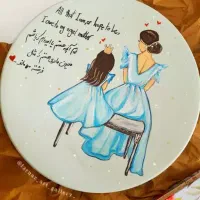 طراحی روی سفال|تابلو، نقاشی، عکس|تربت‌حیدریه, فردوسی جنوبی|دیوار