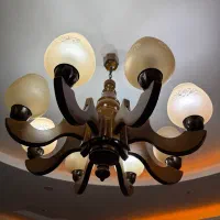 لوستر پذیرایی و آشپزخانه