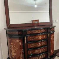 آیینه میز کنسول در حد|بوفه، ویترین، کنسول|اردبیل, |دیوار