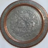 سینی مسی  قدیمی با قدمت ۶۰ ساله