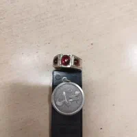 آویز نقره اسم محمد وانگشتر