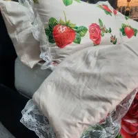 روتختی تور دوزی با دوپنل پرده