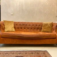 مبل چستر ۸ نفره در حد نو