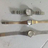 سه عدد ساعت زنانه ی اورجینال