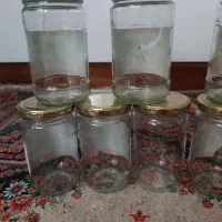 ده عدد شیشه یک کیلویی|ظروف نگهدارنده، پلاستیکی، یک‌بارمصرف|املش, |دیوار