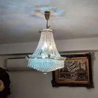 لوسترکریستالی|لوستر و چراغ آویز|سهند, |دیوار