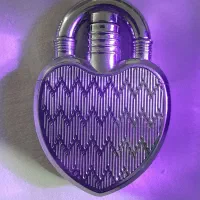 فندک قلب قفل دار