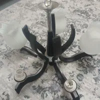 لوستر پنج شاخه|لوستر و چراغ آویز|شاهین‌شهر, طالقانی|دیوار