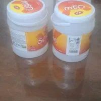 ظرف پلاستیکی ماست تمیز