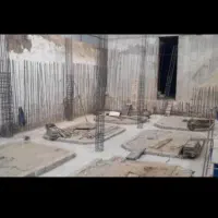 اجرای فونداسیون ارماتور بندی