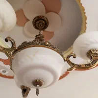 لوستر|لوستر و چراغ آویز|نیشابور, فرح بخش|دیوار