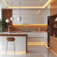 کابینتی پر از اکسسوری با قیمت کف  تولیدی