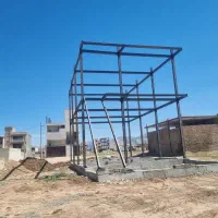 شناژ اسکلت تلوری افلاک ۸متراژ ۱۱۰