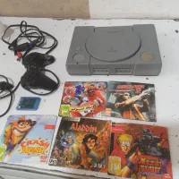 سونی یک کاملا سالم همراه دسته بازی پنج عدد سی دی|کنسول، بازی ویدئویی و آنلاین|اردبیل, |دیوار