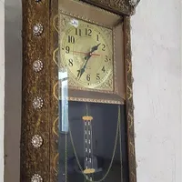 ساعت ایستاده برنزی