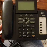 تلفن رومیزی پاناسونیک اصل با بی سیم و منشی و فول|تلفن رومیزی|تهران, حکیمیه|دیوار